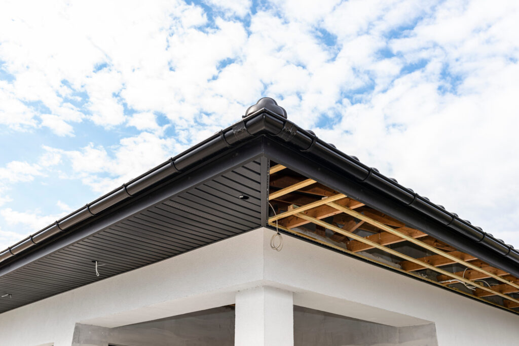 Metal soffit